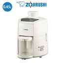 ジューサー/ミキサー 450ml 象印 ZOJIRUSHI お手入れかんたん チタンコートカッター ホワイト BM-JK05-WA 【2025年2月度 月間優良...