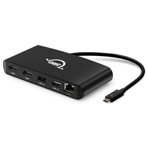  OWC Thunderbolt 3 mini Dock （OWC サンダーボルト 3 ミニ ドック）HDMI 2.0 / ギガビットイーサーネット/USB 2 / USB 3