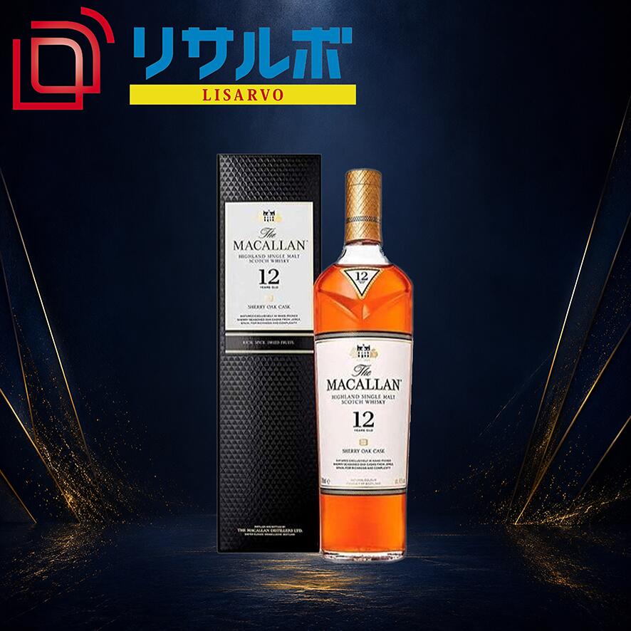 MACALLAN マッカラン 12年 SHERRY OAK CASK シェリー オーク カスク 40％ 700ml 送料無料