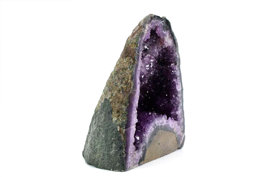 【激レア・背面セメント加工無し】純天然 アメジストドーム カペーラ ジオード ■約2.96kg■ ブラジル・リオグランデドスル州アメティスタドスル産 紫水晶｜アメジスト｜ドーム｜原石｜クラスター｜浄化｜天然石｜パワーストーン ■39ショップ■146