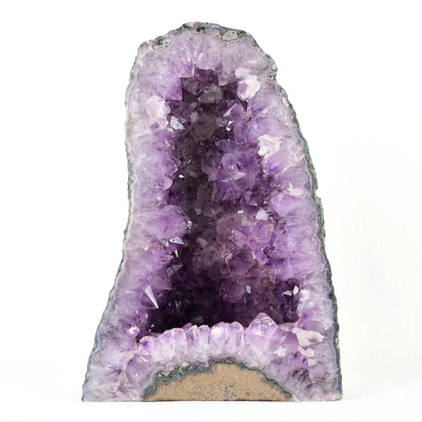  激レア・背面セメント加工無し 純天然 アメジストドーム カペーラ ジオ...