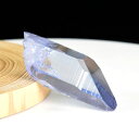 ◆Arkansas◆ アクアオーラ タンザンオーラ 結晶 原石 アメリカ・アーカンソー州産 【約21.7g】ポイント|ミニクラスター|蒸着水晶|オーラクォーツ|...
