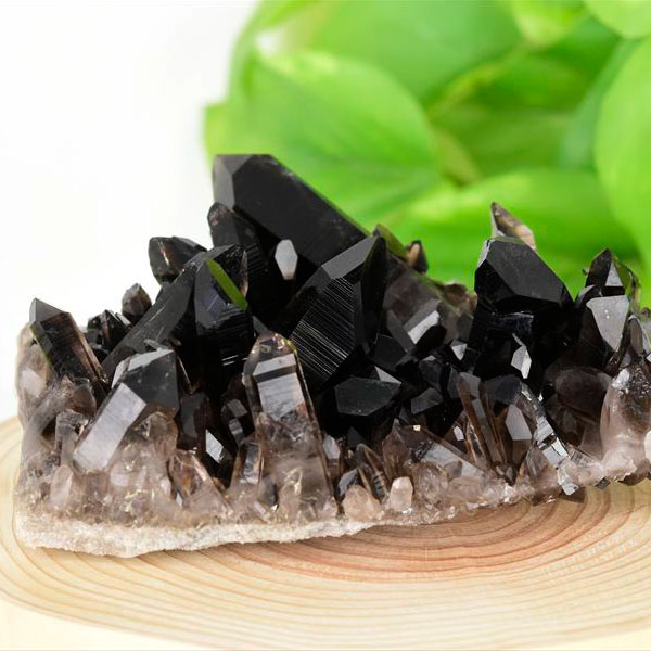 ■アーカンソー州産■黒水晶 スモーキークォーツ クラスター 原石 ◆現物画像◆ アーカンソー産｜水晶｜スモーキークォーツ｜クリスタルクラスター｜群晶｜原石｜天然石｜パワーストーン ■39ショップ■