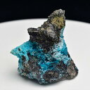 ◆2019年・新産鉱物◆クリソコラクォーツ ペルー・Tentadora鉱山産chrysocolla with Quartz ｜珪孔雀石共生水晶Huancavelica Tentadora M..