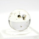 パイライトインクォーツ 最高級 AAAAA◆黄鉄鉱入り水晶◆ 丸玉 【約18.2mm珠】ブラジル産|パイライト入り水晶|丸玉|黄鉄鉱|クリスタルクォーツ|スフィ...