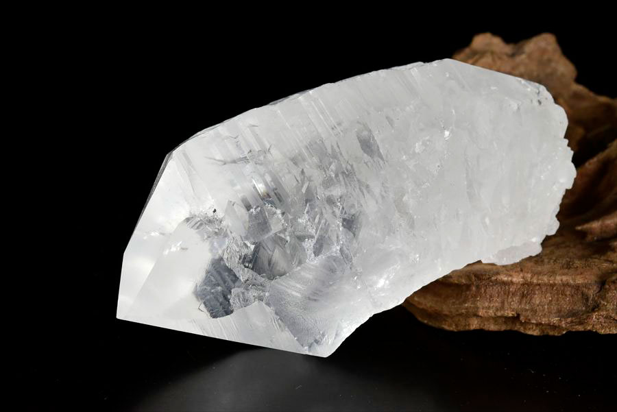 ■Joaquim Felicio■レムリアンシード クリスタル ポイント【約230.2g】■ブラジル・ミナスジェライス州■セラ・デ・カブラル／ホアキンフェリーシオ産■レムリアン｜ブラジル産｜水晶｜単結晶｜天然石｜原石｜シングルポイント｜ ■39ショップ■50