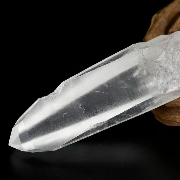  Joaquim Felicio レムリアンシード クリスタル ポイント 約64.1g  ブラ...