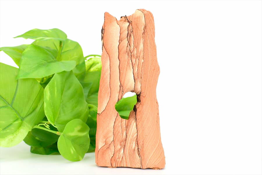 サンドストーン ナバホストーン 置物 【アメリカ・アリゾナ州産】【約515g】砂岩｜ナバホストーン｜サンドストーン｜アリゾナ｜モニュメントバレー｜オブジェ｜カットベース｜天然石 ■39ショップ■