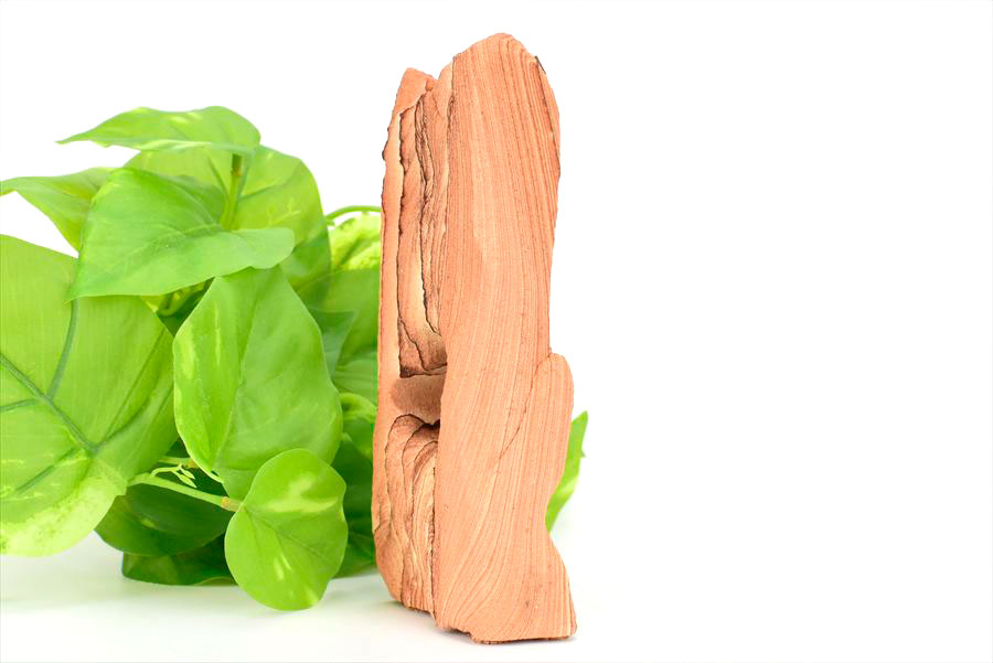 サンドストーン ナバホストーン 置物 【アメリカ・アリゾナ州産】【約515g】砂岩｜ナバホストーン｜サンドストーン｜アリゾナ｜モニュメントバレー｜オブジェ｜カットベース｜天然石 ■39ショップ■