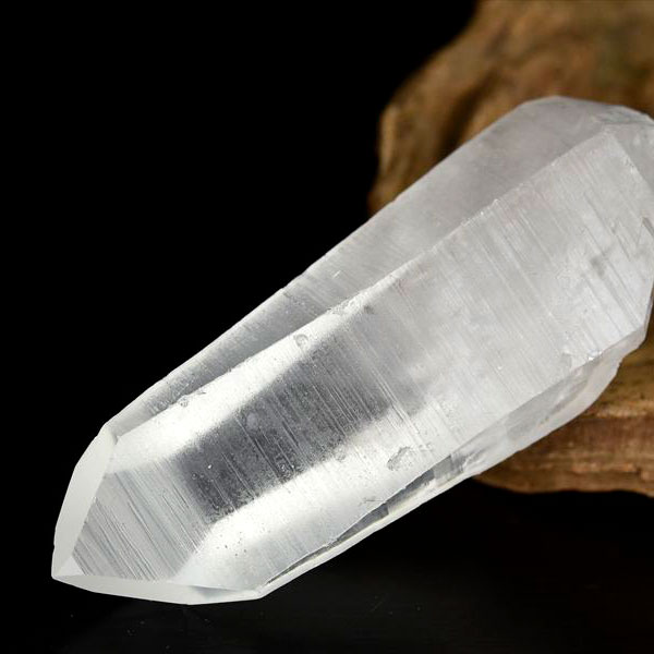  Joaquim Felicio レムリアンシード クリスタル ポイント 約88.1g  ブラ...