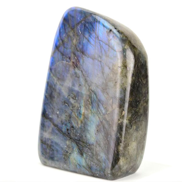 ラブラドライト フリーフォーム 磨き石 置物 マダガスカル産  約1222g ...