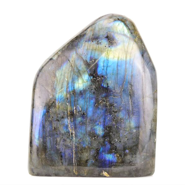 ラブラドライト フリーフォーム 磨き石 置物 マダガスカル産  約1206g ...