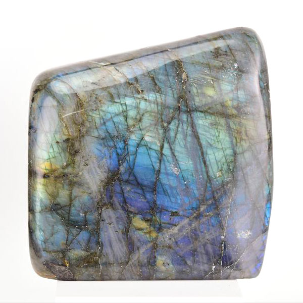 ラブラドライト フリーフォーム 磨き石 置物 マダガスカル産  約1818g ...