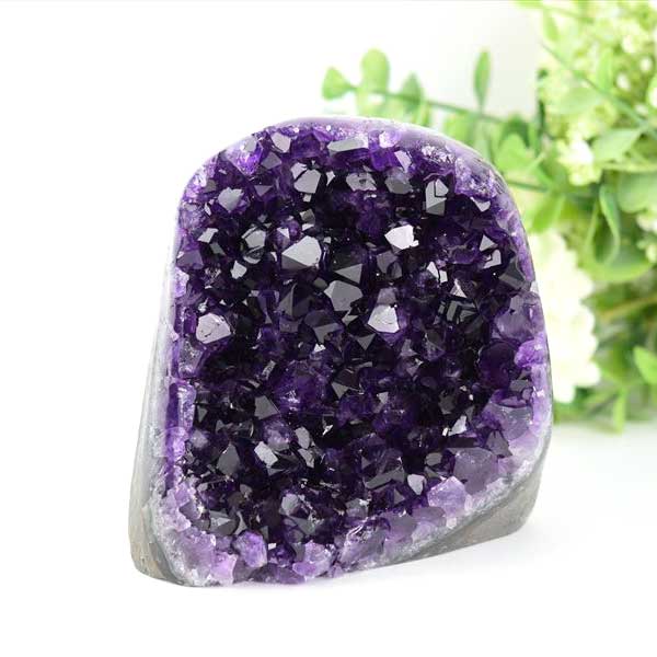 ◆スペシャルグレード◆ アメジスト クラスター カットベース ◆ウルグアイ・アルティガス産◆ 約722.5g紫水晶｜アメジストクラスター｜原石｜ポリッシュエッジ｜Artigas Uruguay｜ジオード｜アメジストドーム｜天然石｜パワーストーン ■39ショップ■