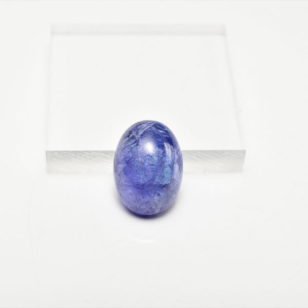 タンザナイト AAAA カボション ルース タンブル【約1.8g(9ct)】タンザナイト｜ゆうれん石｜ブルーゾイサイト｜カボション｜ルース｜天然石｜パワーストーン｜素材｜ ■39ショップ■