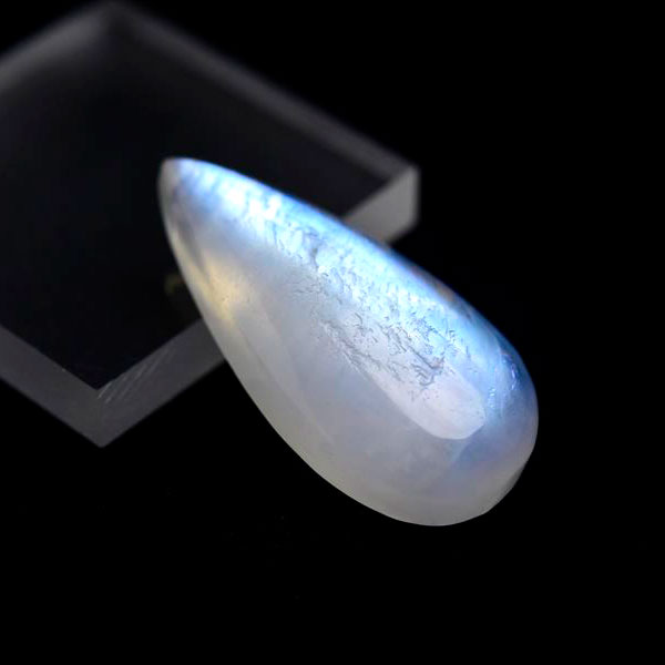 ムーンストーン カボション ルース 現物画像【約5.6g】｜ブルームーンストーン｜カボション｜裸石｜ルース｜タンブル｜天然石｜パワーストーン｜ ■39ショップ■