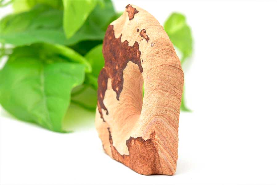 サンドストーン ナバホストーン 置物 【アメリカ・アリゾナ州産】【約200g】砂岩｜ナバホストーン｜サンドストーン｜アリゾナ｜モニュメントバレー｜オブジェ｜カットベース｜天然石 ■39ショップ■