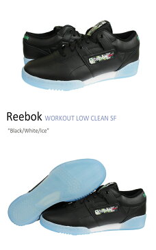 Reebok WORKOUT LOW CLEAN SF Black/White/Ice 【リーボック】【V67877】 シューズ