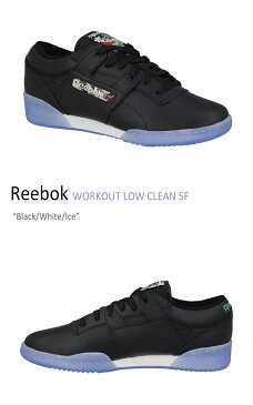 Reebok WORKOUT LOW CLEAN SF Black/White/Ice 【リーボック】【V67877】 シューズ