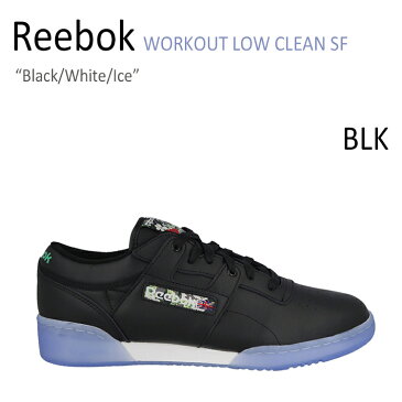 Reebok WORKOUT LOW CLEAN SF Black/White/Ice 【リーボック】【V67877】 シューズ