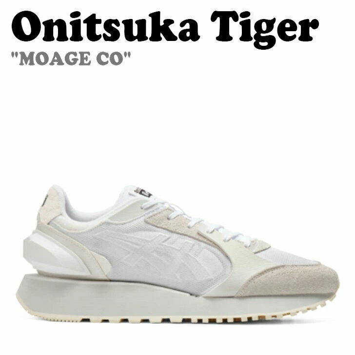 Rakuten - オニツカタイガー スニーカー Onitsuka Tiger メンズ レディース MOAGE CO モアージュ CO WHITE ホワイト 1183B555.102 シューズ