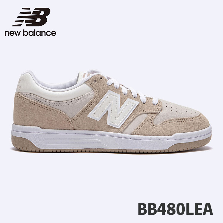 ニューバランス 480 スニーカー New Balance 480 BB480LEA BEIGE ベージュ シューズ【中古】未使用品