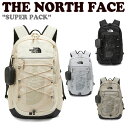ノースフェイス バックパック THE NORTH FACE メンズ レディース SUPER PACK スーパー パック BLACK ブラック CREAM クリー...