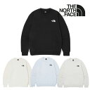 ノースフェイス THE NORTH FACE メンズ レディース DAILY SWEATSHIRTS デイリースウェットシャツ BLACK ブラック OATMEAL オートミール CREAM クリーム LIGHT_GRAY ライトグレー NM5MQ05A/B/C/E ウェア【中古】未使用品