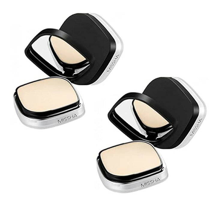 【2個セット】MISSHA Signature Dramatic Two Way Pact ミシャ シグネチャー ドラマチック ツーウェイ パクト ファンデーシ...