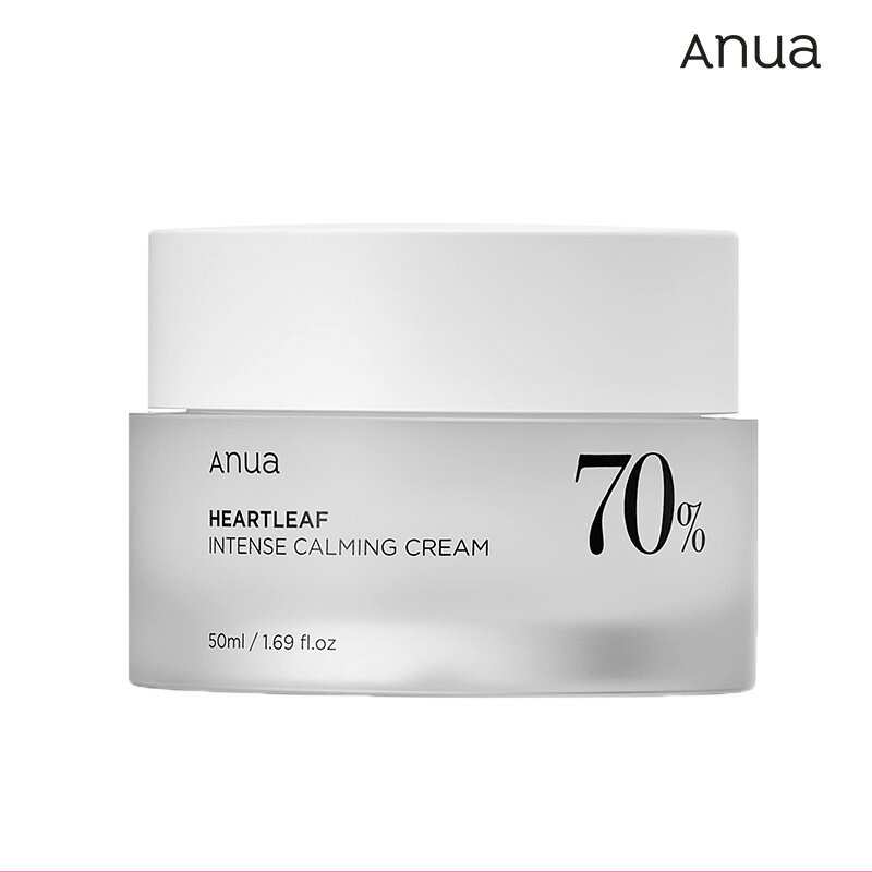 anua アヌア ドクダミ70％ インテンス カーミング クリーム 50ml スキンケア 保湿 鎮静 肌バリア 潤い 油水分バランス セラミド もっちり 韓国コスメ 国内発送