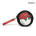 マルボン ゴルフ ボール ケース MALBON GOLF Malbon Bucket Character Round Pouch マルボン バケット キャラクター ラウンドポーチ RED レッド M3343PAC72 ACC