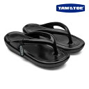 TAW&TOE トー&トー TAW&TOE ZEROVITY OG サンダル フリップフロップ flipflop シャワーサンダル スポサン スポーツサンダル ビーチサンダル Glossy Black グロッシーブラック【中古】未使用品