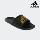 アディダス スリッパ ADILETTE COMFORT アディレッタ コンフォート メンズ レディース CBLACK/GOLDMT/CBLACK ブラック GY1946 シューズ 【中古】未使用品