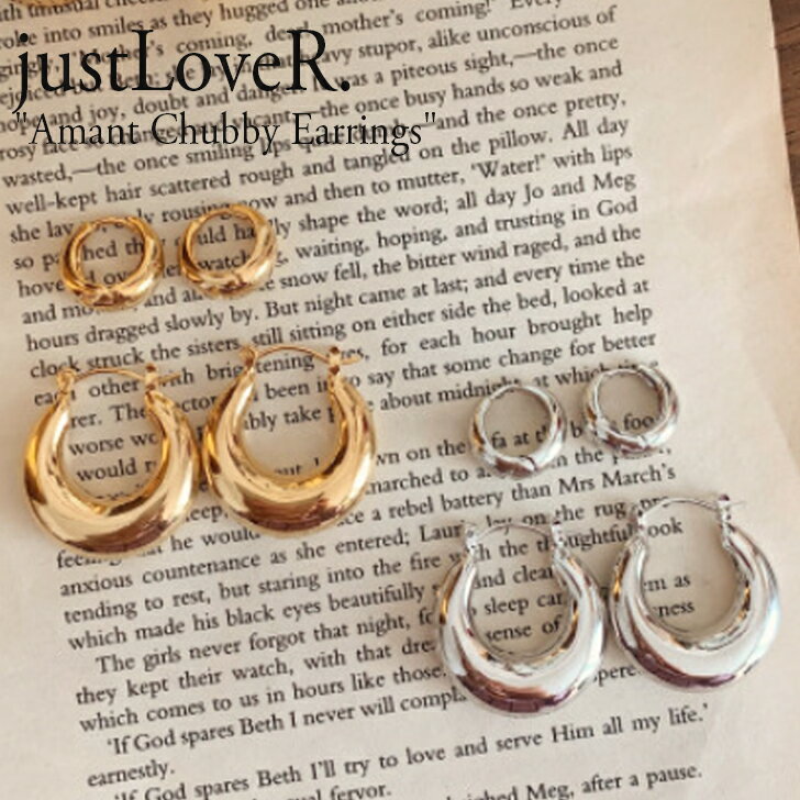 WXgo[ sAX justLoveR. fB[X Amant Chubby Earrings A} `r[ CO SILVER Vo[ GOLD S[h ؍ANZT[ 4831027018 ACC