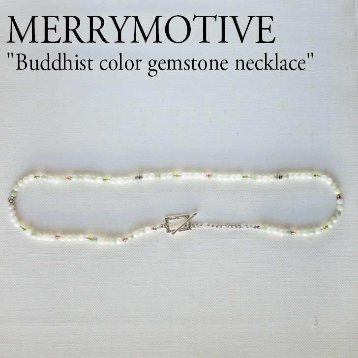 [EeBu lbNX MERRYMOTIVE fB[X Buddhist color gemstone necklace ubfBXg J[ WFXg[ lbNX MULTI }` ؍ANZT[ 301313377 ACC
