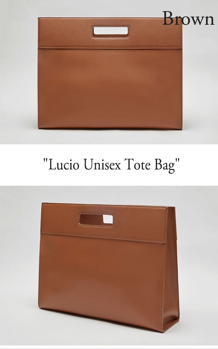 ビービーワイビー トートバッグ ショルダーバッグ BBYB メンズ レディース Lucio Unisex Tote Bag ルーチョ ユニセックス トート バッグ BLACK ブラック BROWN ブラウン 1315337/9 バッグ