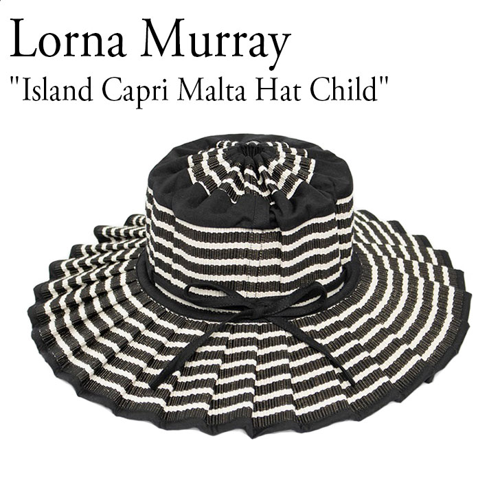 ローナマーレイ 帽子 ハット 紐付き Lorna Murray レディース キッズ Island Capri Malta Hat Child アイランド カプリ マルタ ハット チャイルド MALTA マルタ LM00KNHAT0088MAT ACC