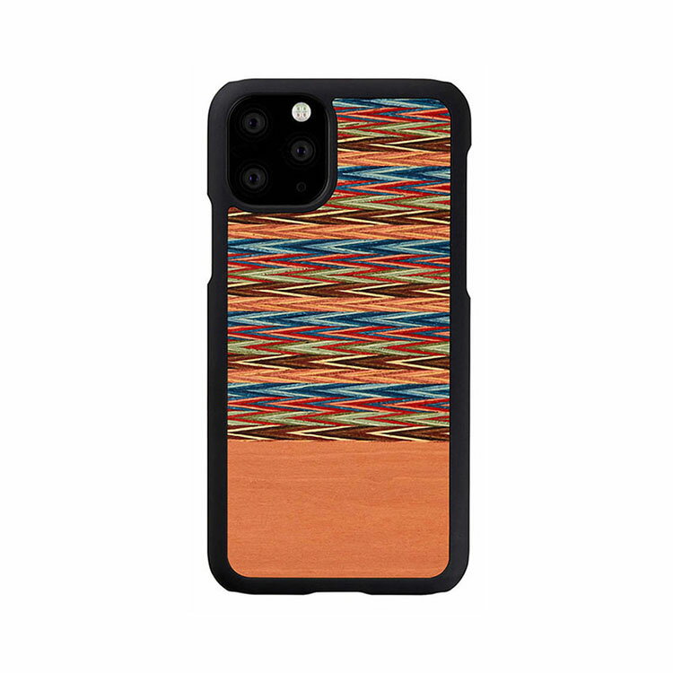 iPhone11 Pro ケース iPhone 11 Pro ケース iPhone11Pro ケース 天然木 Man&Wood Browny Check マンアンドウッド ブラウニーチェック アイフォン 背面 カバー スマホケース 木製 お取り寄せ