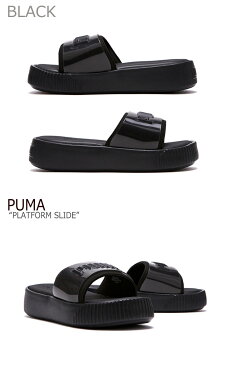 プーマ スリッパ PUMA メンズ レディース PLATFORM SLIDE プラットフォーム スライド BLACK PURPLE ブラック パープル FLPU9S1W27 FLPU9S1W28 36941401/2 シューズ 【中古】未使用品