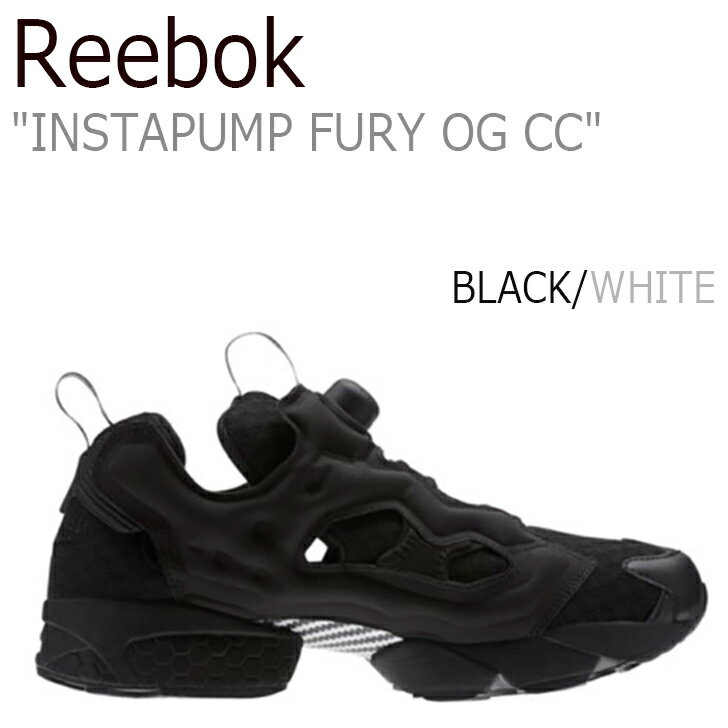 リーボック ポンプフューリー スニーカー REEBOK メンズ レディース INSTAPUMP FURY OG CC インスタポンプフューリー BLACK WHITE ブラック ホワイト BS6050 シューズ 【中古】未使用品