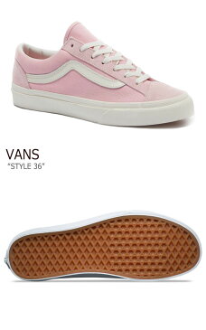 バンズ スニーカー VANS レディース STYLE 36 スタイル36 PINK ピンク VN0A3DZ3RFY シューズ