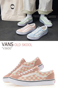 バンズ オールドスクール スニーカー VANS メンズ レディース OLD SKOOL OG オールドスクールOG R.PINK WHT CHK ピンク ホワイト チェック V36OG シューズ