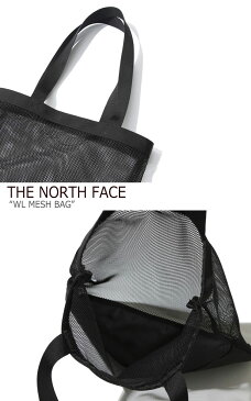 ノースフェイス トートバッグ THE NORTH FACE メンズ レディース WL MESH BAG ホワイトレーベル メッシュバッグ BLACK ブラック NN2PK12J バッグ 【中古】未使用品