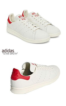 アディダス スタンスミス スニーカー adidas メンズ レディース STAN SMITH スタンスミス WHITE RED ホワイト レッド B37898 シューズ 【中古】未使用品
