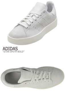 アディダス スタンスミス スニーカー ADIDAS メンズ レディース STAN SMITH BOLD スタンスミスボールド WHITE ホワイト 厚底 CG3776 シューズ 【中古】未使用品