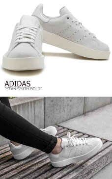 アディダス スタンスミス スニーカー ADIDAS メンズ レディース STAN SMITH BOLD スタンスミスボールド WHITE ホワイト 厚底 CG3776 シューズ 【中古】未使用品