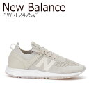 ニューバランス 247 スニーカー New Balance メンズ レディース MRL 247 DX New Balance247 BEIGE ベージュ MRL247DX シューズ 【中古】未使用品