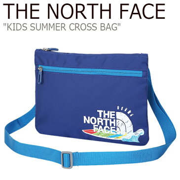 ノースフェイス サコッシュ THE NORTH FACE キッズ KIDS SUMMER CROSS BAG サマー クロスバッグ 子供用 サコッシュバッグ NAVY ネイビー NJN2PI02 バッグ 【中古】未使用品