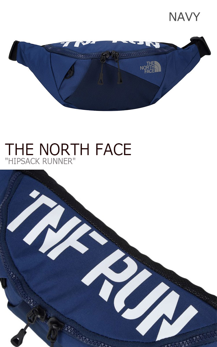 ノースフェイス ウエストポーチ THE NORTH FACE メンズ レディース HIPSACK RUNNER ヒップサック ランナー NAVY RED ネイビー レッド NN2HJ01A/B バッグ 【中古】未使用品