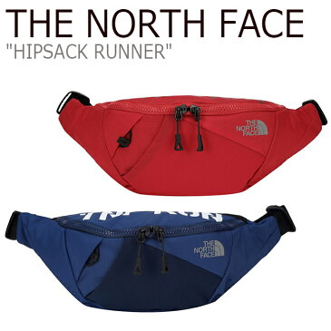 ノースフェイス ウエストポーチ THE NORTH FACE メンズ レディース HIPSACK RUNNER ヒップサック ランナー NAVY RED ネイビー レッド NN2HJ01A/B バッグ 【中古】未使用品